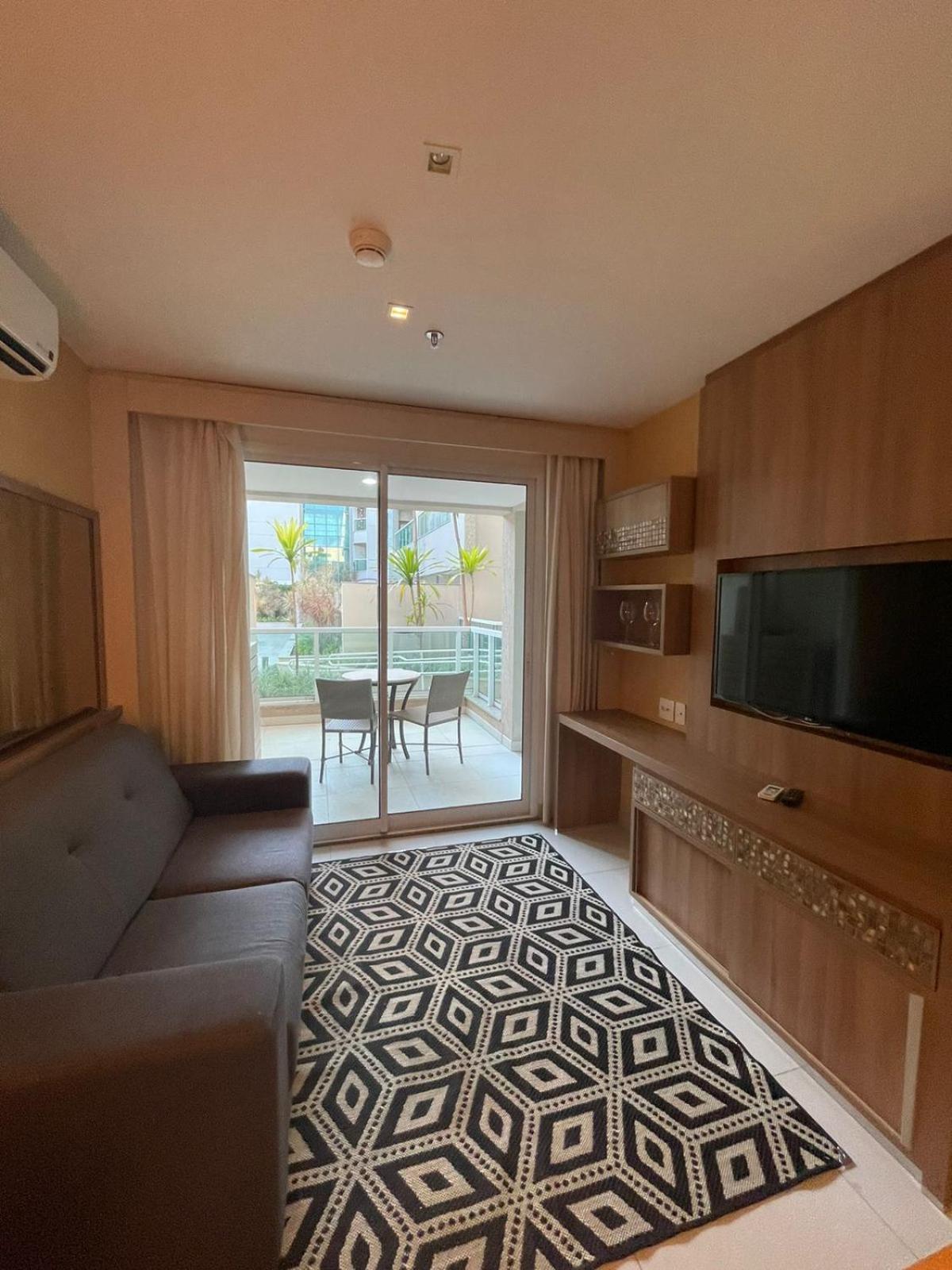 Estiloso Flat Brisas Do Lago Com Terraco Brasilia Exterior foto