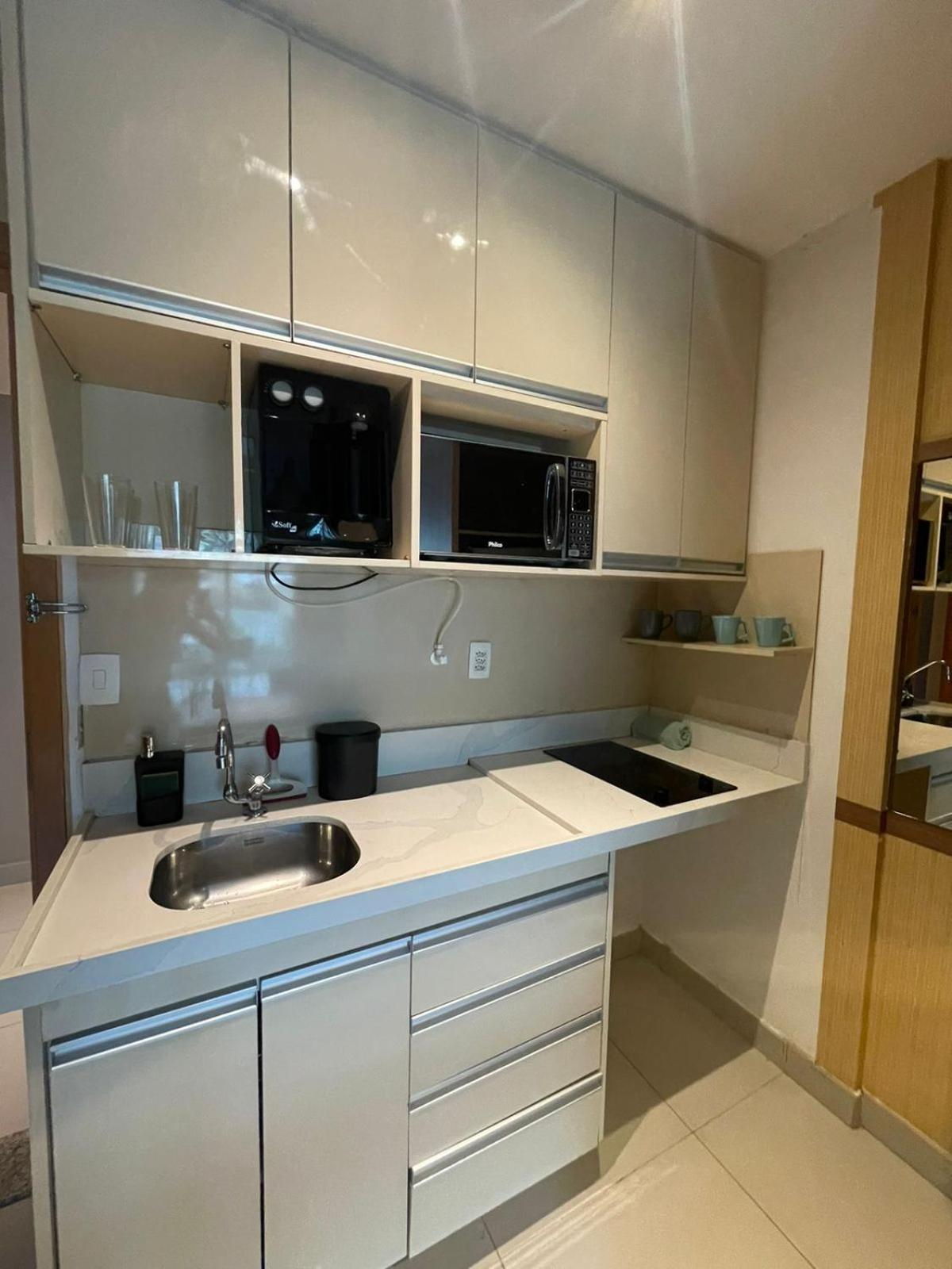 Estiloso Flat Brisas Do Lago Com Terraco Brasilia Exterior foto